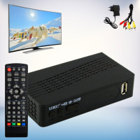 Цифрова телевізійна приставка 4940 DVB T2 з дисплеєм та пультом універсальний приймач тюнер для телевізора