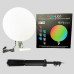 Світлодіодна кругла лампа RGB-LED Fill Light GS-450 кольорова 45см з пультом та штативом 2м для студійної зйомки