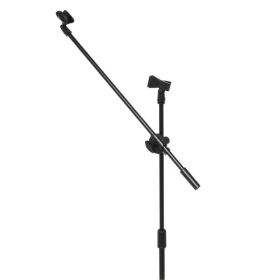 Мікрофонна стійка журавель Pro Microphone Stand штатив тринога з регульованою висотою для 2 мікрофонів