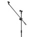 Мікрофонна стійка журавель Pro Microphone Stand штатив тринога з регульованою висотою для 2 мікрофонів