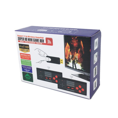 Ігрова приставка стікер Gen Game Mini Super HD 660 вбудованих ретро ігор дитяча консоль 8 біт Денді