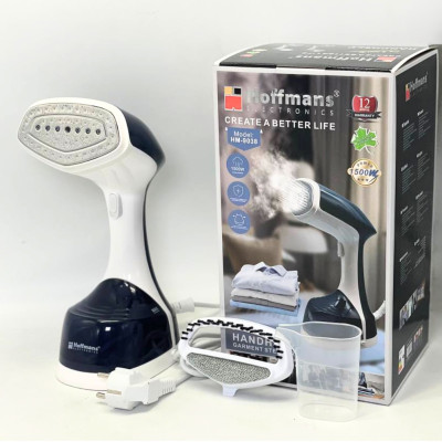 Ручний відпарювач Hoffmans Electronics HM-9038 Вертикальна праска парогенератор для одягу 1500 Вт