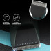 Акумуляторна машинка для стрижки волосся VGR V696 портативна з usb зарядкою 4 насадками та підставкою