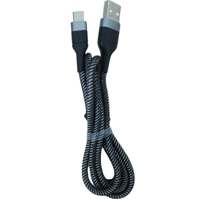 USB кабель для швидкої зарядки мікро юсб S-45 для телефону і передачі даних miсro USB Провід плетений 1м