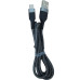 USB кабель для швидкої зарядки мікро юсб S-45 для телефону і передачі даних miсro USB Провід плетений 1м