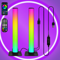 Світлодіодні світильники RGB Настільні панелі 10W з APP SMART та пультом Фонове LED світло комплект 2 шт