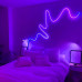Гнучкий неон RGB 3 м Світлодіодна LED стрічка із синхронізацією музики Розумна неонова стрічка