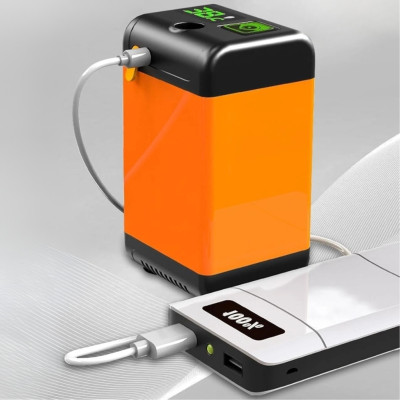 Душ акумуляторний портативний із насосом і зарядкою від USB Душ на акумуляторі з цифровим індикатором для дачі та кемпінгу