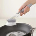 Щетка с дозатором для мытья посуды Automatic Decontamination Wok Brush с насадками многофункциональная