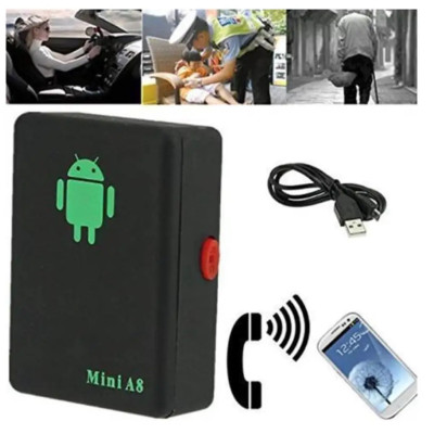 GPS трекер Mini A8 маячок від угону GPRS GPS для відстеження міні сигналізація з прослуховуванням