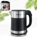Электрочайник 2,5 л металлический Hoffmans Electronics HM-2545 Электрический чайник для дома 2000W Черный