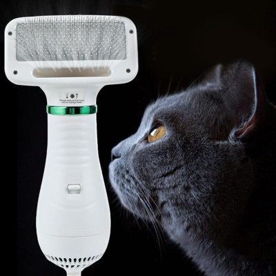 Щётка фен для шерсти собак и кошек 2в1 для груминга животных PET Grooming Dryer массажёр расчёска для шерсти