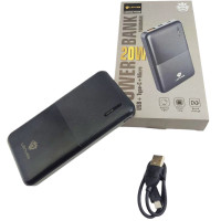 Power bank 10000 mAh LENYES зовнішній акумулятор універсальний зарядний пристрій повербанк тайп сі та юсб