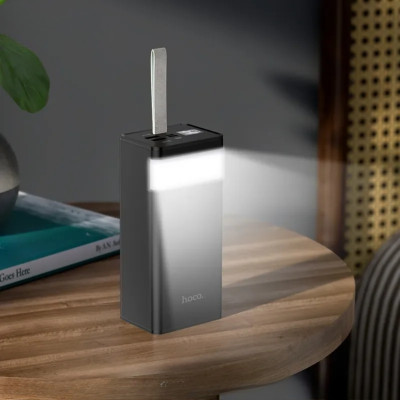 Повербанк 40000 mAh із швидкою зарядкою hoco J86 універсальний зарядний пристрій 22,5W USB Type-C micro USB