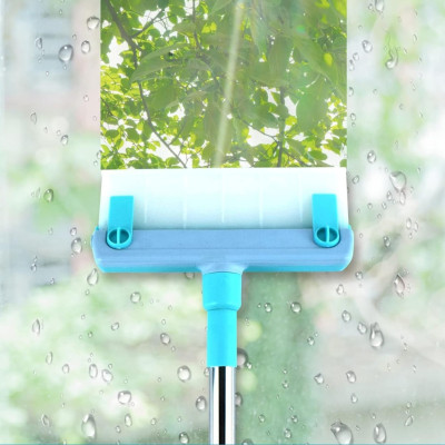Скребок щітка для миття дзеркал та скла в комплекті 2 шт Multipurpose Squeegee Набір щіток для миття вікон