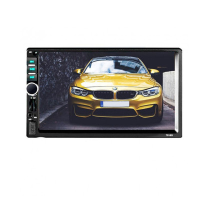 Автомагнітола 2din 7018G GPS Авто магнітола Автозвук з Bluetooth AUX USB FM AVI SD дисплей сенсор 7