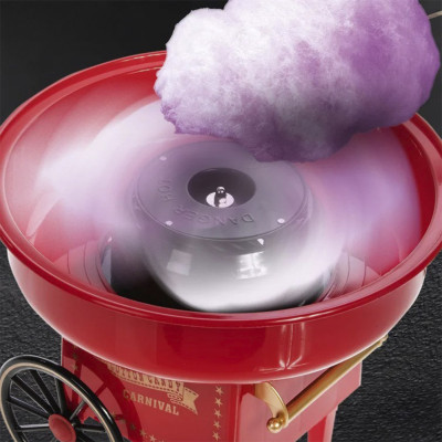 Електричний апарат для виробництва цукрової вати Cotton Candy Maker Червоний