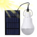 Лампа акумуляторна Solar Light CL 6028 світильник із сонячною панеллю ліхтар світлодіодний на гачку