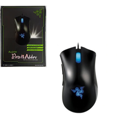 Миша Ігрова комп'ютерна Razer DeathAdder USB мишка для геймерів провідна для комп'ютерних ігор