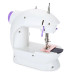 Міні швейна машинка 4 в 1 Mini Sewing Machine SM 202А Домашня компактна настільна портативна ручна 220V