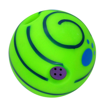 Іграшка інтерактивна для собак Хіхикаючий м'яч WOOPY BALL 14 см для тренувань спорту домашніх тварин