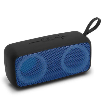 Портативна музична Bluetooth колонка NB-051 Бездротова з RGB підсвічуванням та FM радіо