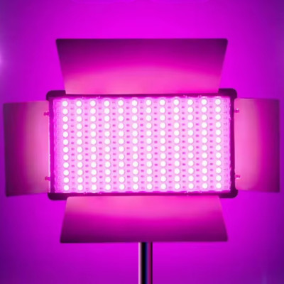 Прямокутна кольорова LED лампа U800 RGB портативне світлодіодне відеосвітло 29х17см для фото та відеозйомок