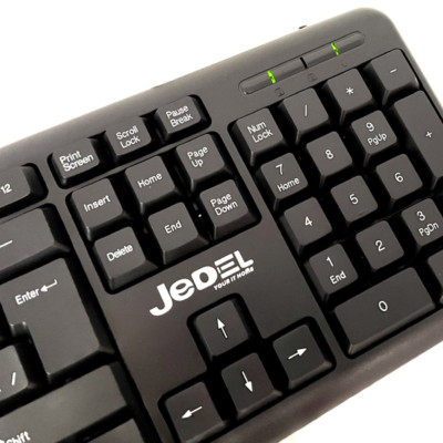 Набір клавіатура та миша для комп'ютера JEDEL COMBO G10 дротовий комплект для ПК
