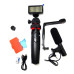 Набір для блогера Vlogger Kit з кульової голівкою штатив мікрофон спалах затиск для смартфона і екшн камери