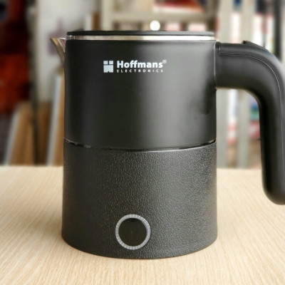 Електричний чайник 0,8л Hoffmans Electronics HM-2561 Електрочайник для дому 1000W Чорний