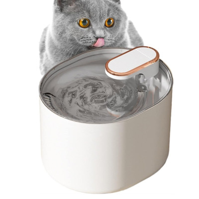 Поїлка фонтан для тварин Pet water dispenser зі змінним фільтром Автоматична поїлка 3л для вихованців