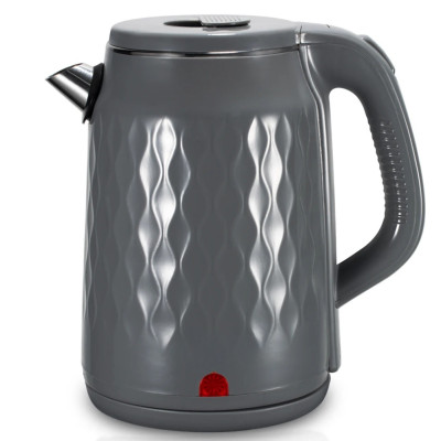 Електричний чайник 2,5 л Hoffmans Electronics HM-2542 Електрочайник для дому 2000W Сірий