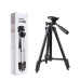 Штатив тринога для камери Tripod 3120A з кріпленням для телефону 102 см алюмінієвий з вбудованим рівнем