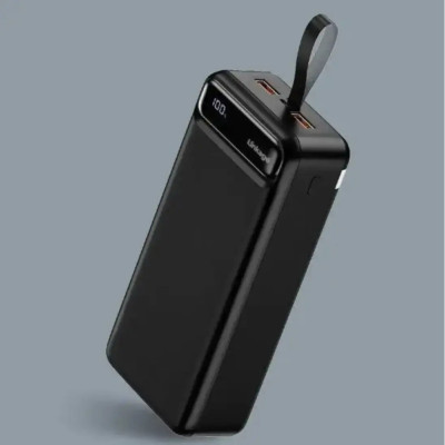 Повербанк портативний зарядний пристрій Power bank LINKAGE LKP-05 30000 mAh чорний