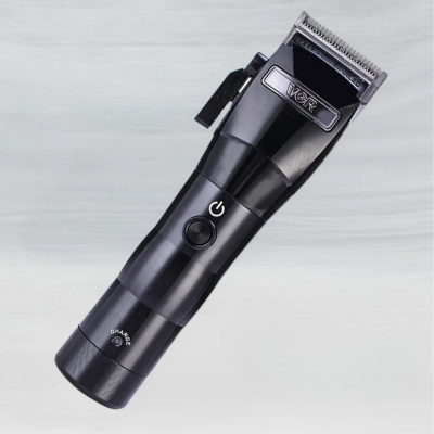 Бездротова машинка для стрижки волосся VGR V-011 у подарунковій коробці акумуляторна з 6 насадками портативна