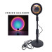 Sunset Lamp проекційний світильник веселка USB світильник проектор світло веселки атмосферна лампа для фото