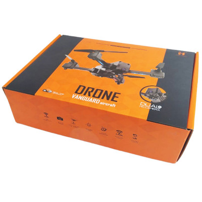 Квадрокоптер Vanguard Х52 з двома HD камерами радіокерований WiFi FPV компактний складний дрон з пультом