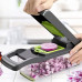 Овочерізка мультислайсер з насадками 14в1 Veggie Slicer тертка багатофункціональна нарізка овочів і фруктів