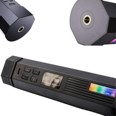 Бездротове Led відеосвітло RGB Stick M09 світлодіодна акумуляторна лампа палиця для фото та відео
