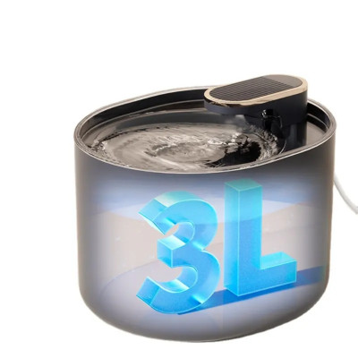 Поїлка фонтан для тварин Pet water dispenser зі змінним фільтром Автоматична поїлка 3л для вихованців