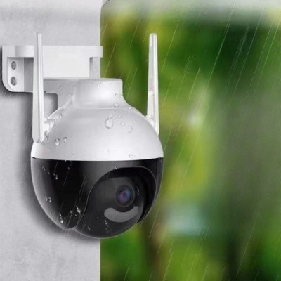 Камера видеонаблюдения уличная N18 6MP WiFi поворотная система с микрофоном IP камера с удаленным доступом