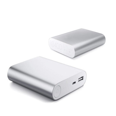 Повербанк 10000 mAh Power bank портативний зовнішній акумулятор зарядний пристрій тайп сі та юсб 10400 mAh