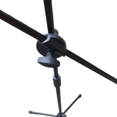 Мікрофонна стійка журавель Pro Microphone Stand штатив тринога з регульованою висотою для 2 мікрофонів