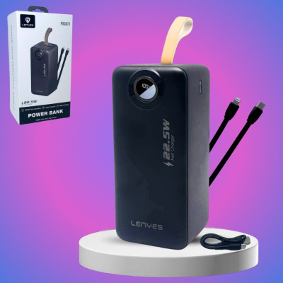 Повербанк 50000 mAh Power bank PX587D зарядний пристрій 22,5W USB Type-C Lightning для телефону роутера