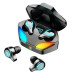 Ігрові навушники Х1 Blutooth бездротові RGB з підсвічуванням та мікрофоном два режими відтворення
