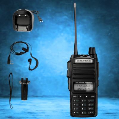 Двухдиапазонная аккумуляторная радиостанция Baofeng UV 82 портативная рация для связи