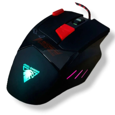 Комп'ютерна USB мишка Jedel GM625 Ігрова мишка з RGB підсвічуванням для геймерів проводна для комп'ютерних ігор