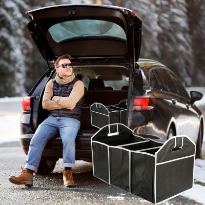 Сумка органайзер в багажник автомобіля Car Boot Organiser складна тканинна