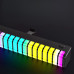 Автомобільний ароматизатор з підсвічуванням RGB у вигляді ритму Пахучка в машину Освіжувач на багаторазовий дефлектор