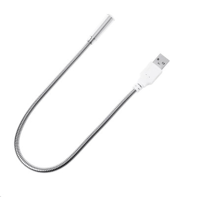 USB світильник для клавіатури ноутбука LED лампа регульована металева